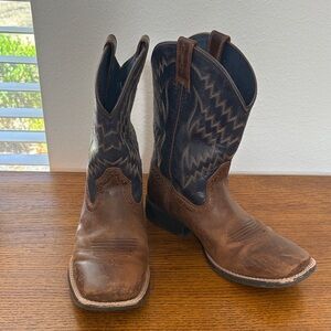 Ariat Kids Brown and Black Boots